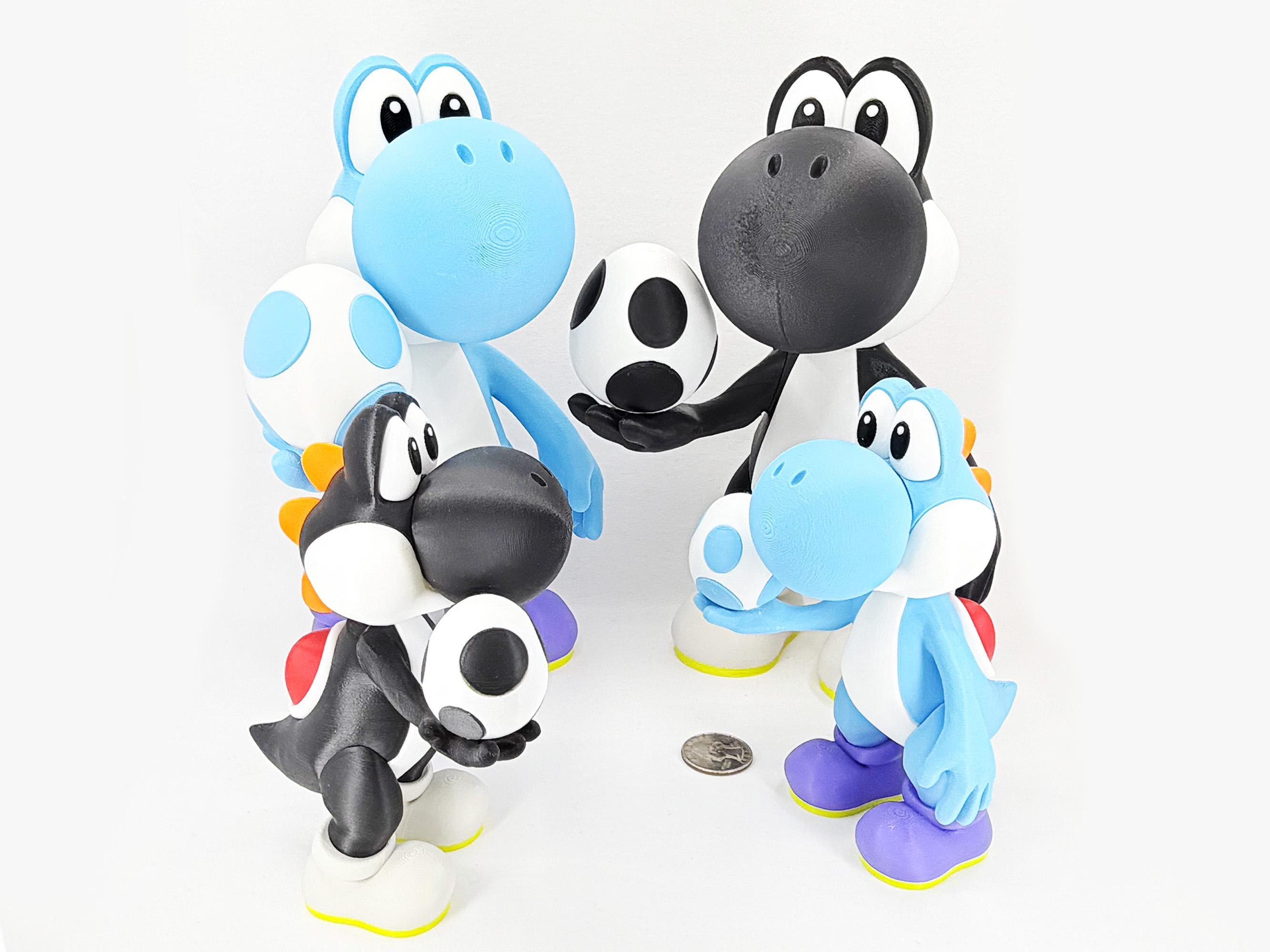 Yoshi 3D Printed Figure - Collectible, Fan Art, Arcade & Gaming