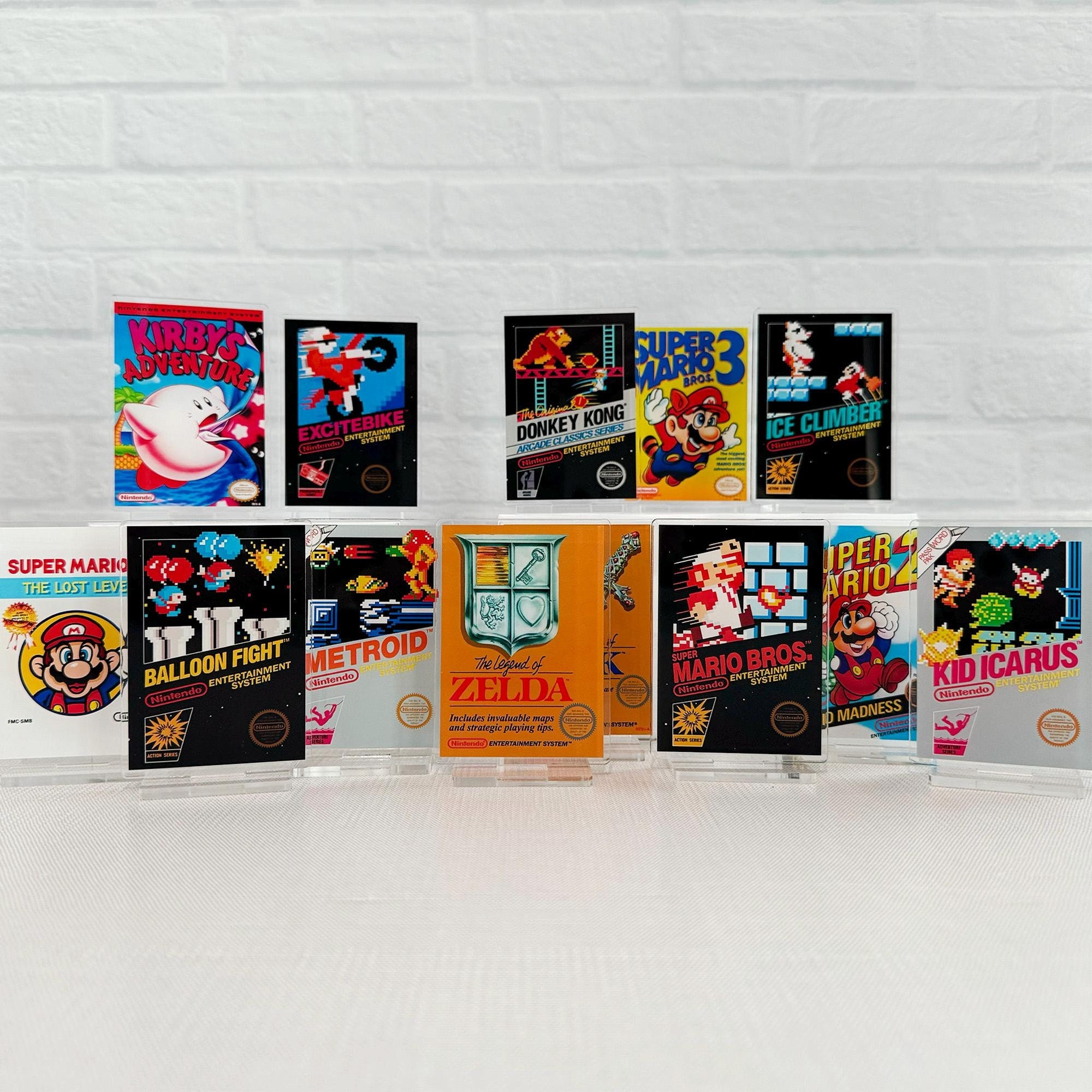 Game Box Art Displays / Nintendo (NES) - fan art, arcade & gaming decoration, nostalgia gift