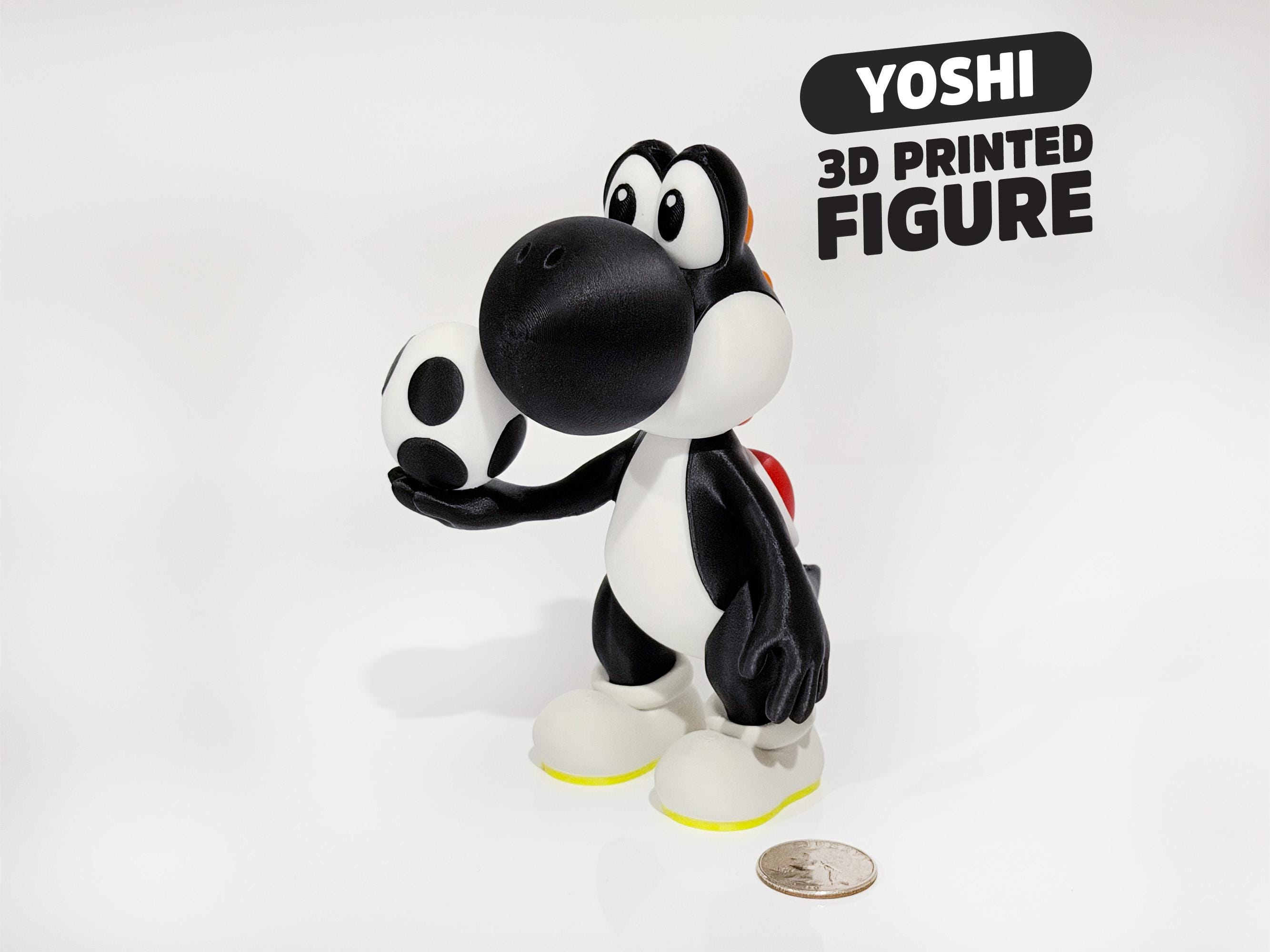 Yoshi 3D Printed Figure - Collectible, Fan Art, Arcade & Gaming