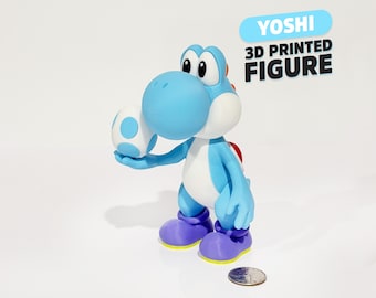 Yoshi 3D printed figure - collectible, fan art, arcade & gaming decoration, nostalgia gift
