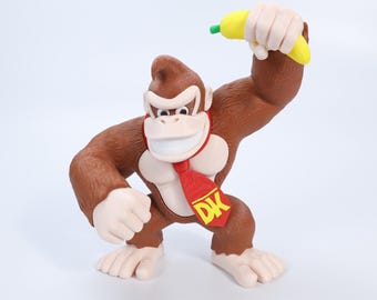 Donkey Kong 3D printed figure - collectible, fan art, arcade & gaming decoration, nostalgia gift