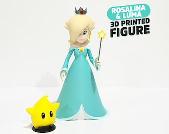 Princess Rosalina 3D printed figure - collectible, fan art, arcade & gaming decoration, nostalgia gift