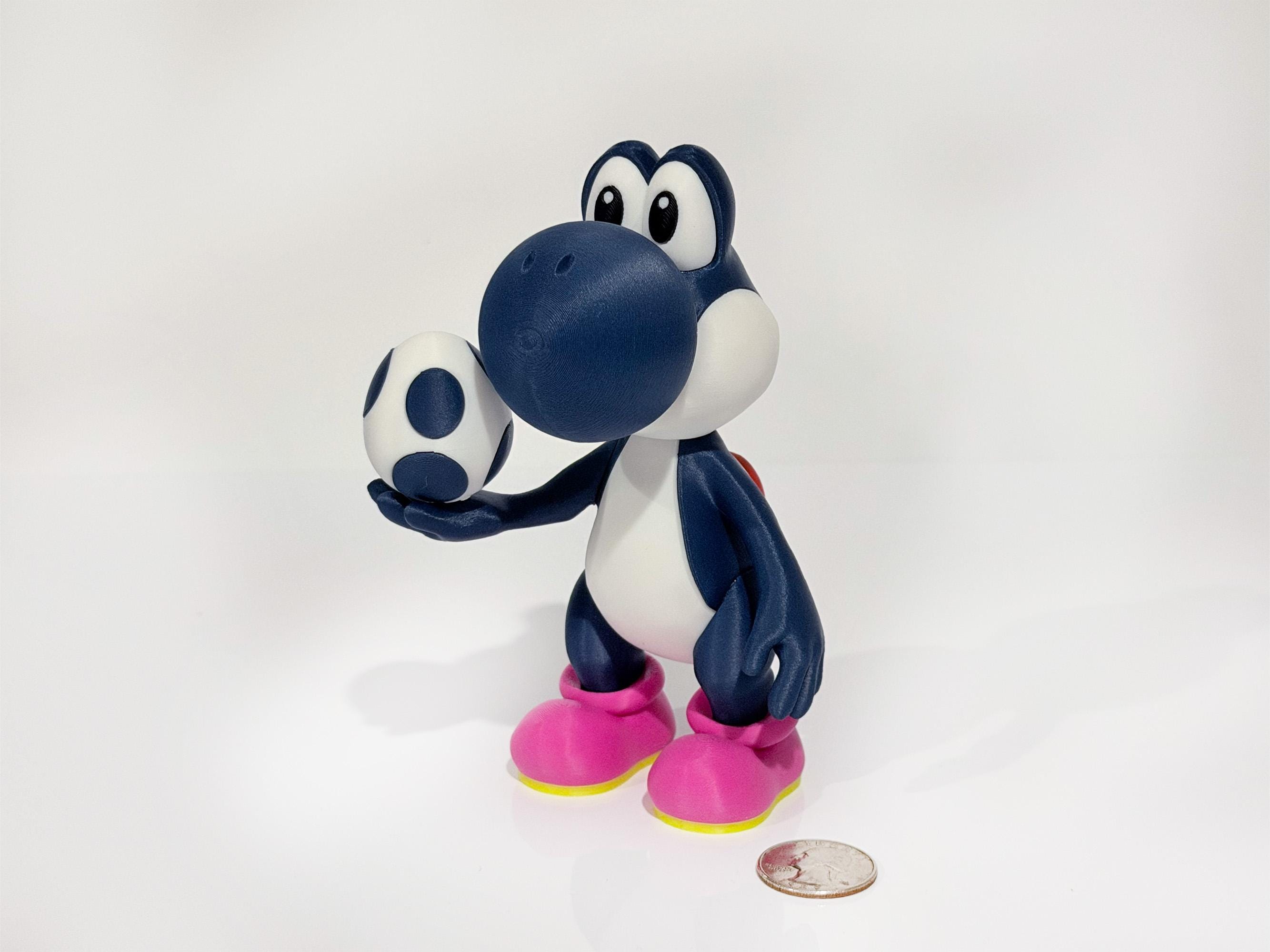 Yoshi 3D Printed Figure - Collectible, Fan Art, Arcade & Gaming