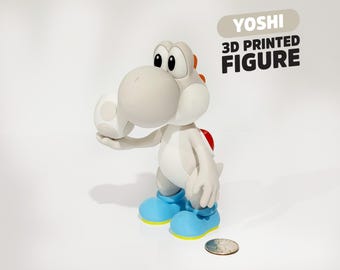 Yoshi 3D printed figure - collectible, fan art, arcade & gaming decoration, nostalgia gift