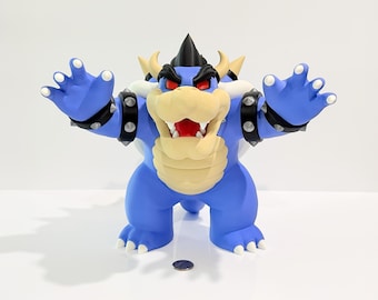 Dark Bowser 3D printed figures - collectible, fan art, arcade & gaming decoration, nostalgia gift