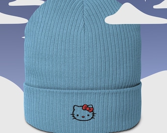 Hello Kitty Organic ribbed beanie