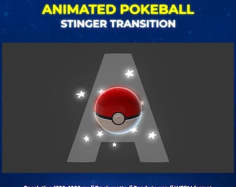 Pokeball stinger transition |  Stream Transition | Animated Stream Transition
