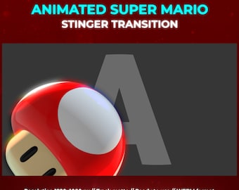Super mario stinger transition |  Stream Transition | Animated Stream Transition