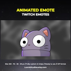 Animated REPO emote | Cute cat emotes | REPO Cat | Twitch emotes | Animated emotes | Stream Animation