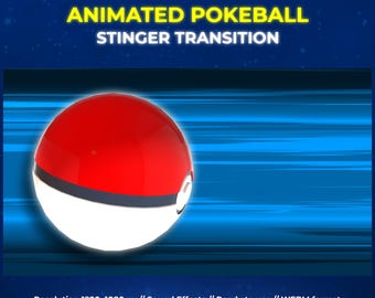 Pokeball stinger transition |  Stream Transition | Animated Stream Transition