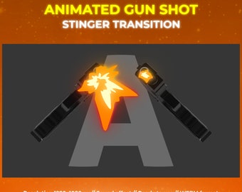 Transição de tiro de arma | Transição de transmissão | Transição de transmissão animada