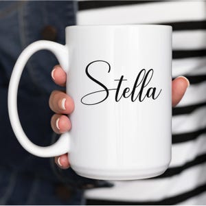 Custom Name Mug, Personalized Name Mug, Personalized Mug, Personalized Name Cup, Custom Gift Mug, Name Mug Personalized
