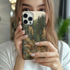 Forest phone case, Scenic phone case, Landscape phone case, Mountains phone case, Nature phone case, iphone 14 13 12 11