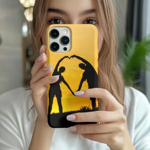 Custom Photo Phone Case, Personalized Tough iPhone Cover 15 16 Custom Gift for Him or Her Unique Photo Phone Case