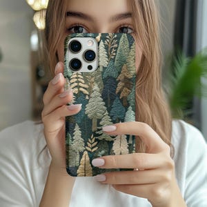 forest case, wilderness case, hiking phone case, mountain case, tree phone case, forest phone case, landscape phone case