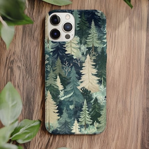 forest case, wilderness case, hiking phone case, mountain case, tree phone case, forest phone case, landscape phone case