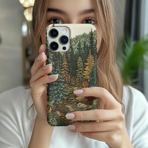 Forest phone case, Scenic phone case, Landscape phone case, Mountains phone case, Nature phone case, iphone 14 13 12 11