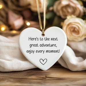 Retirement Ornament 2025, Happy Retirement Keepsake Retiring Now Employee Appreciation Gift Thank You for the Difference You Made