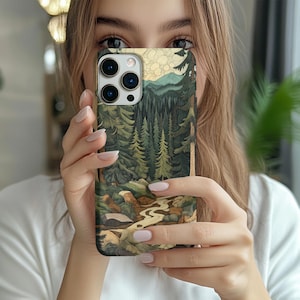 Forest phone case, Scenic phone case, Landscape phone case, Mountains phone case, Nature phone case, iphone 14 13 12 11