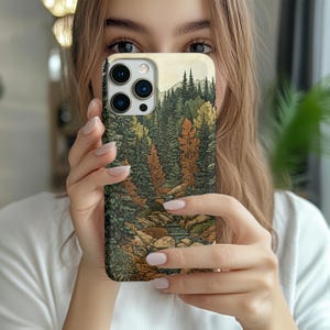 Forest phone case, Scenic phone case, Landscape phone case, Mountains phone case, Nature phone case, iphone 14 13 12 11