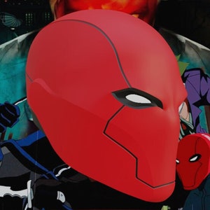 Red Hood Helmet stl file