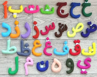 Soft Arabic alphabet for language development and for early childhood education