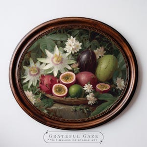 Passion Fruit Still Life Print – Vintage Botanical Art (Digital Download) image 5