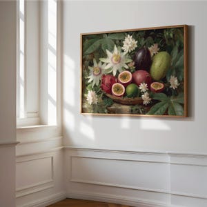 Passion Fruit Still Life Print – Vintage Botanical Art (Digital Download) image 4