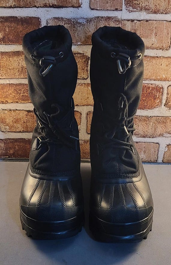 SOREL Winter Snow Boots Womens Sz US4 EU36 Black Insulated  display picture 1
