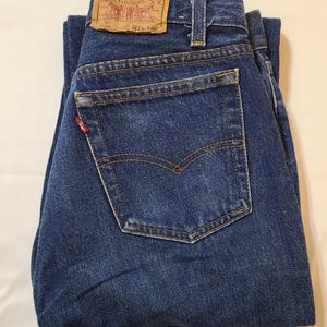 Vintage Levi's 501 Jeans: 29x34 Denim Blue Student Fit, Y2K Made
