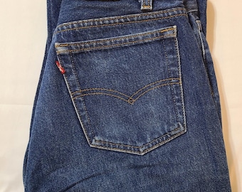 希少　米国製 新品 LEVI'S MADE IN THE USA 501 W29 Vintage Levi's 501 Jeans: 29x34 Denim Blue Student Fit, Y2K Made