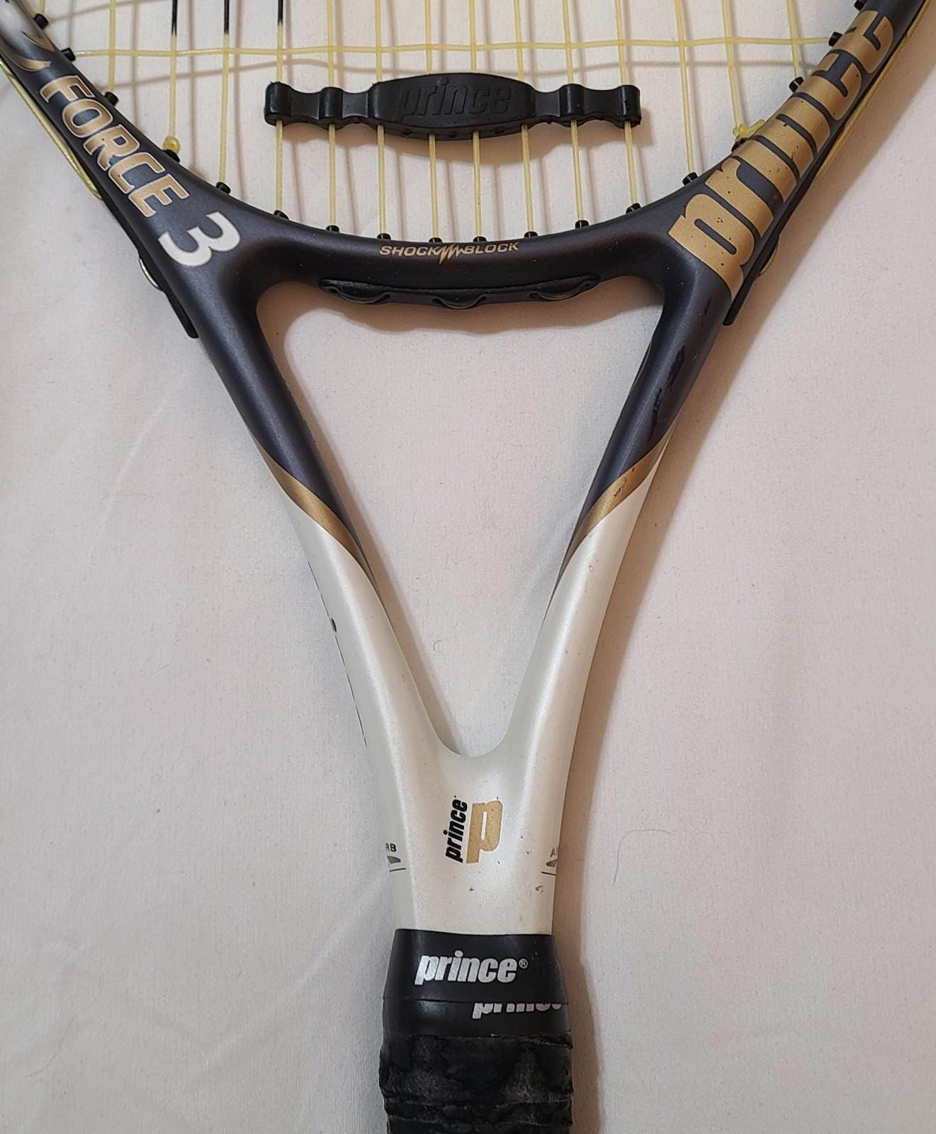 Prince Force 3 Fusion Ti Tennis Racquet - Oversized Head Air Zorb