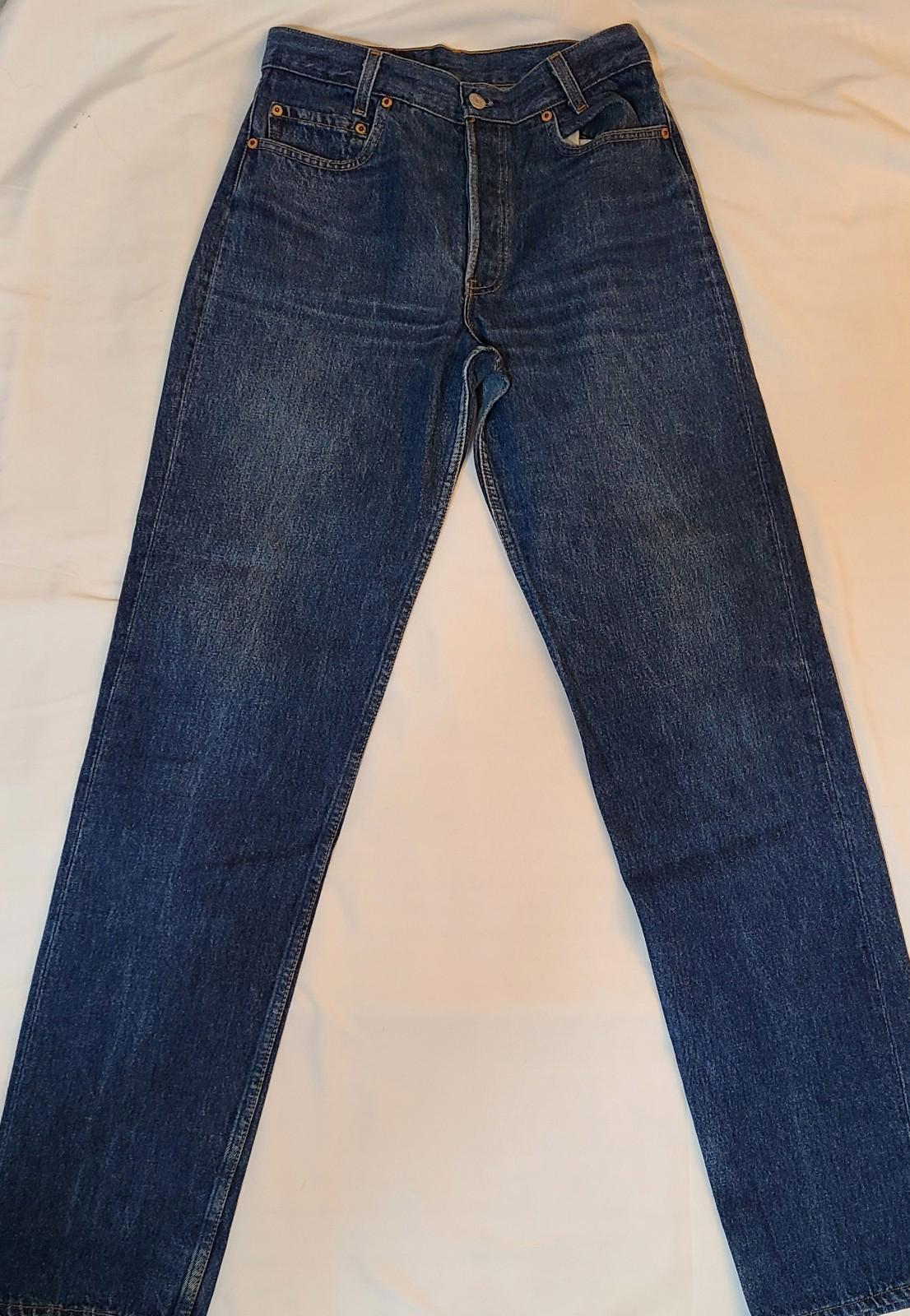 Vintage Levi's 501 Jeans: 29x34 Denim Blue Student Fit, Y2K Made