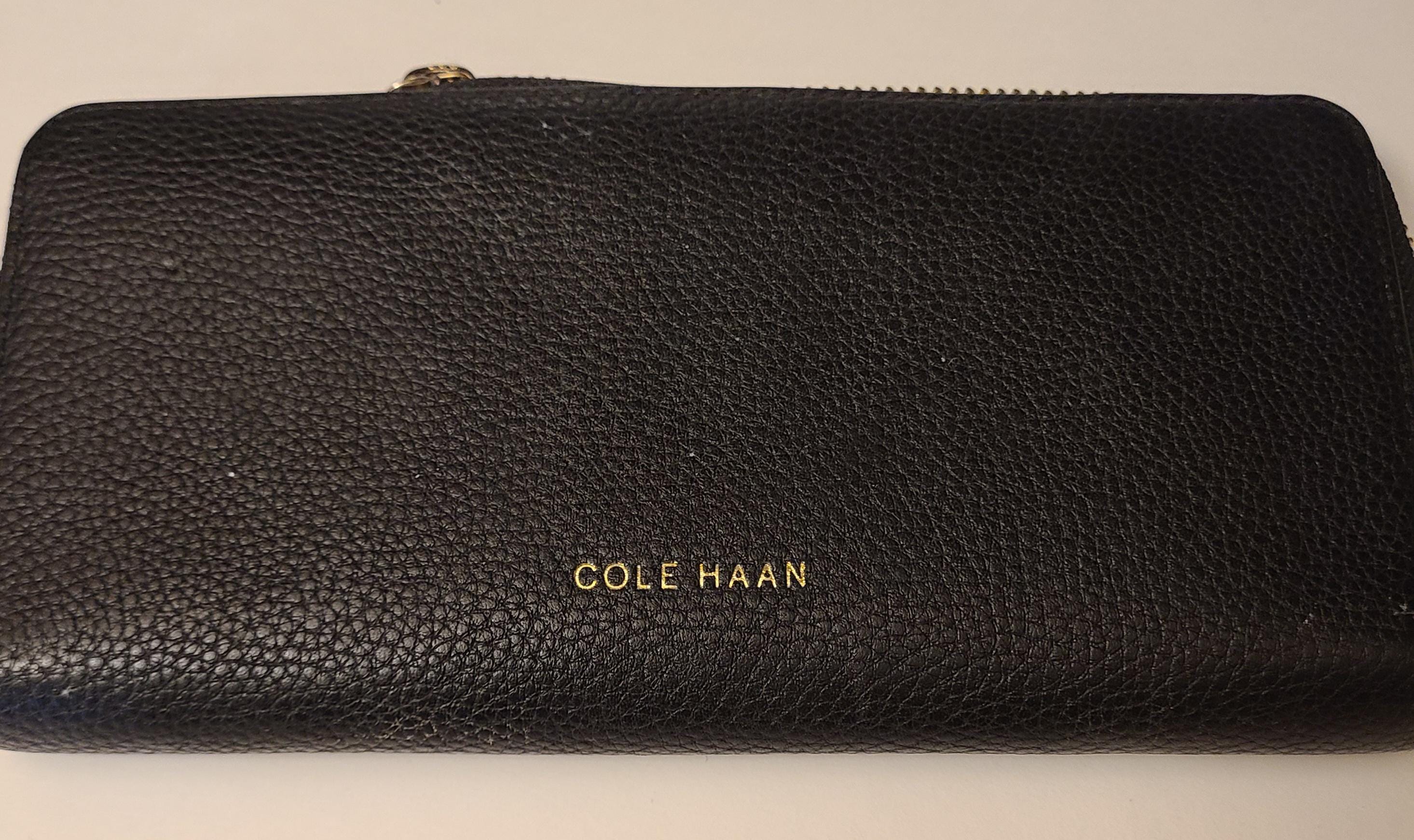 【Cole Haan】☆財布☆ Vartan Continental Wallet Cole Haan Grandseries Vartan Continental Zipper Leather