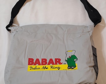 Nevera portátil Babar The Elephant de 1997, para picnic, viajes, bandolera, 10 x 11 pulgadas