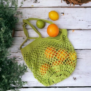 Market Bag Crochet Pattern Guide, Digital How-To Guide, Step-by-step Guide, English, French, German, Dutch