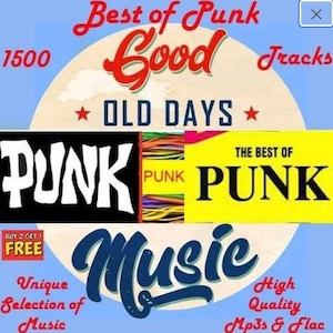 1500 Punk Top Hits Collection (Digital Download)