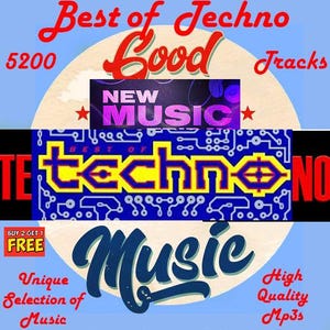 5200 Tracks, Best of Techno, DJ Tracks Collection ,Techno music collection