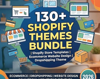 Shopifyテーマ130種類セット｜Shopifyストアテンプレート｜ECサイトデザイン｜ドロップシッピングテーマ