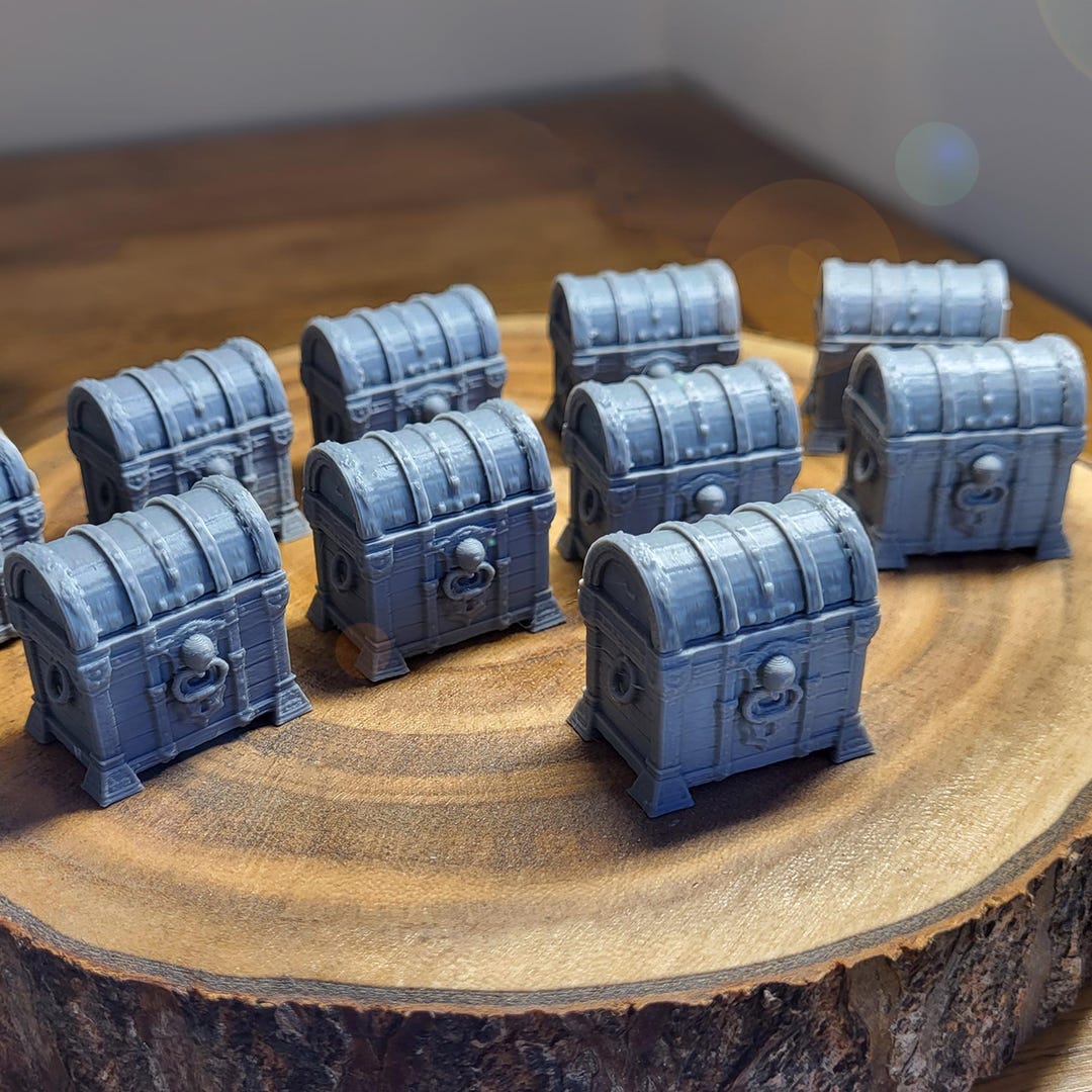 10 Intricately Designed Treasure Chest Miniatures for Tabletop Rpgs ...