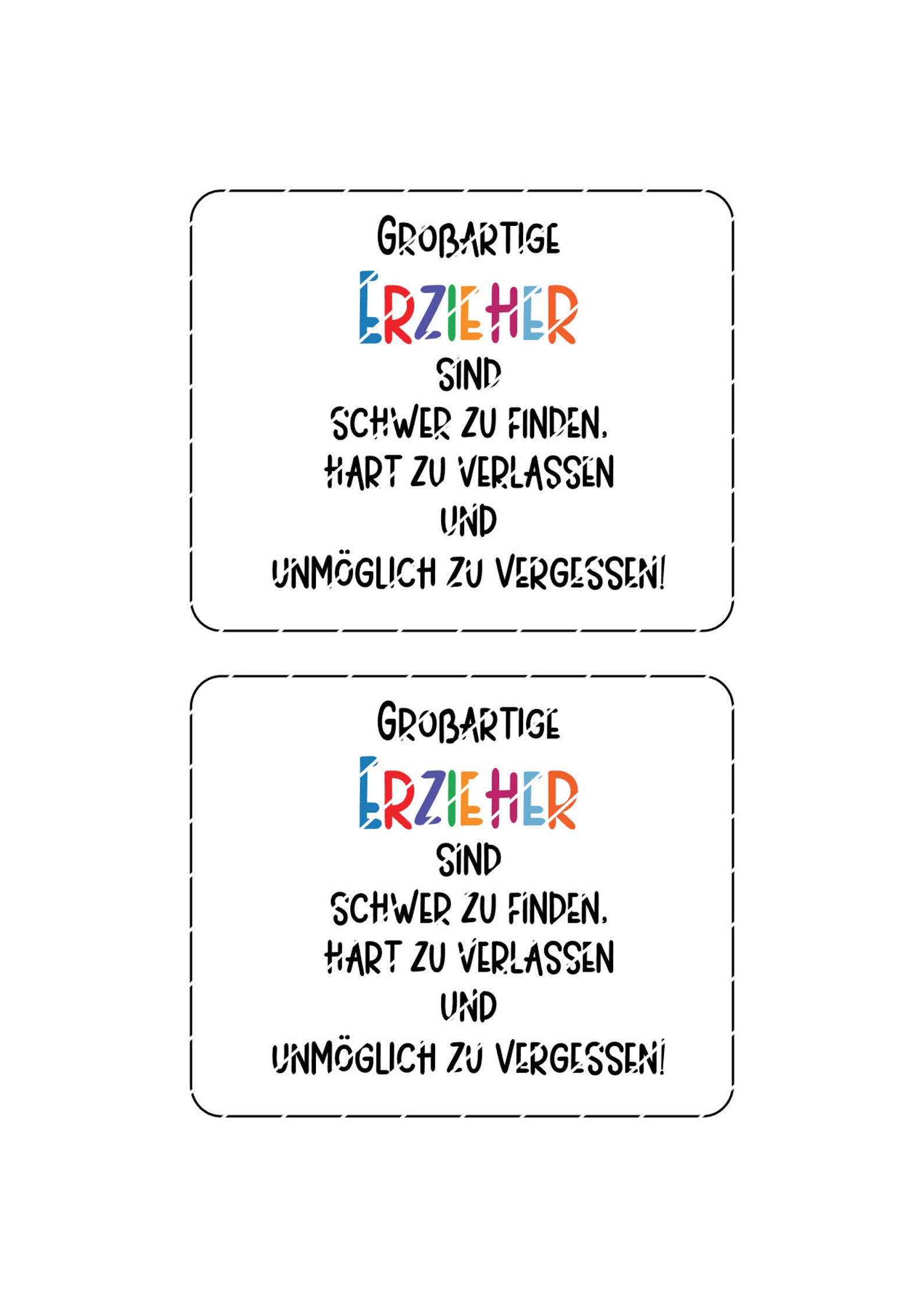  Foto zu PDF Print Template Farewell Kindergarten or Daycare With Chocolate 