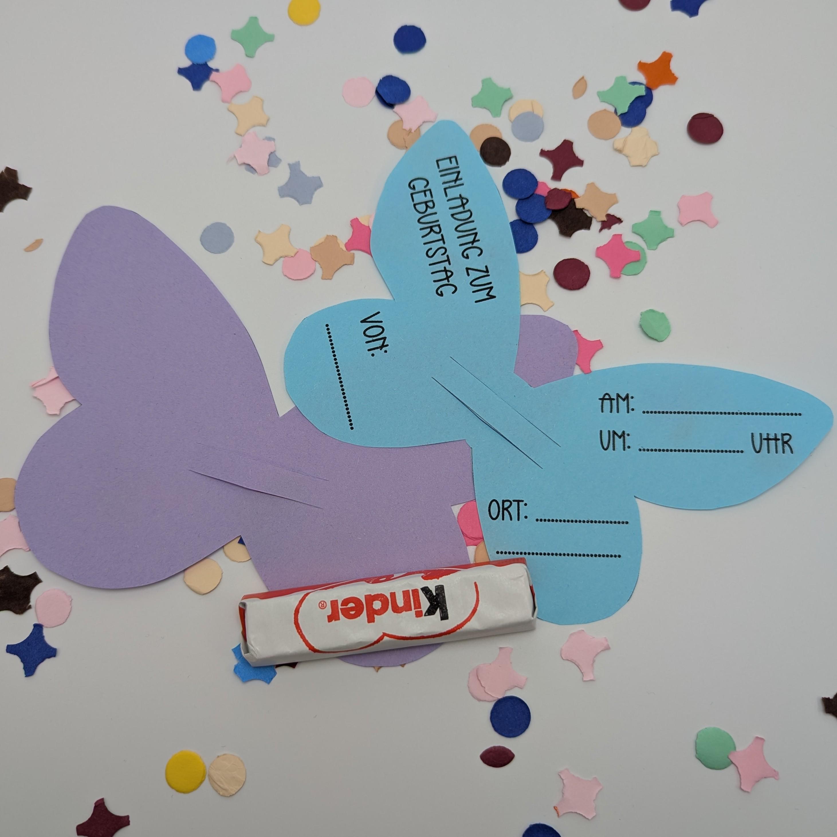 Einladung Kindergeburtstag Basteln Madchen