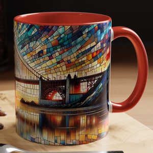 Golden Gate Mug, San Francisco Cup, USA Souvenir, San Francisco Mug, Golden Gate Bridge Cup, Coffee Cup, Trendy Mug, San Francisco Keepsake