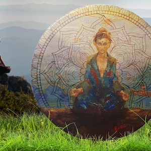Shaman Drum 16&#39; Tambourine Shamanic Drum Frame drum Spiritual Yoga music