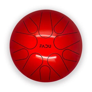 Fadu Flame,steel tongue drum,handpan,10 notes,drum with sticks,sound healing instruments,for meditation,yoga,for musical education