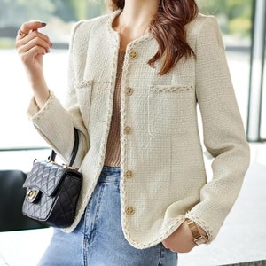 The Caelia Women's Tweed Jacket