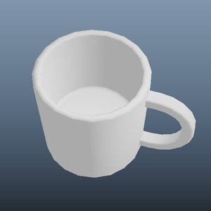 3D Mug - Low Poly Asset for Games, Animation or Printing - Etsy
