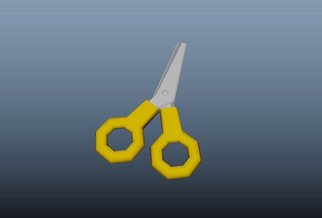 Scissors - 3D Low Poly Asset - Etsy