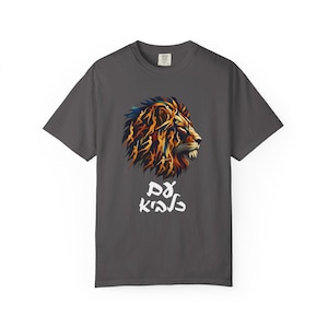 Rising Lion| Am Kelavi | Hebrew |Israeli Spirit T-Shirt| Cotton Tee|Comfort Colors|Am Yisrael Chai|Jewish Gift|Support Israel