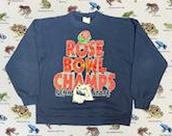 90&#39;s Galt Sand / &#39;90&#39;s University of Wisconsin&#39; /  Badgers / Rose Bowl / Red Collegiate College Sweatshirt